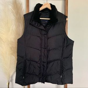 Banana Republic Black Puffer Vest Size XL